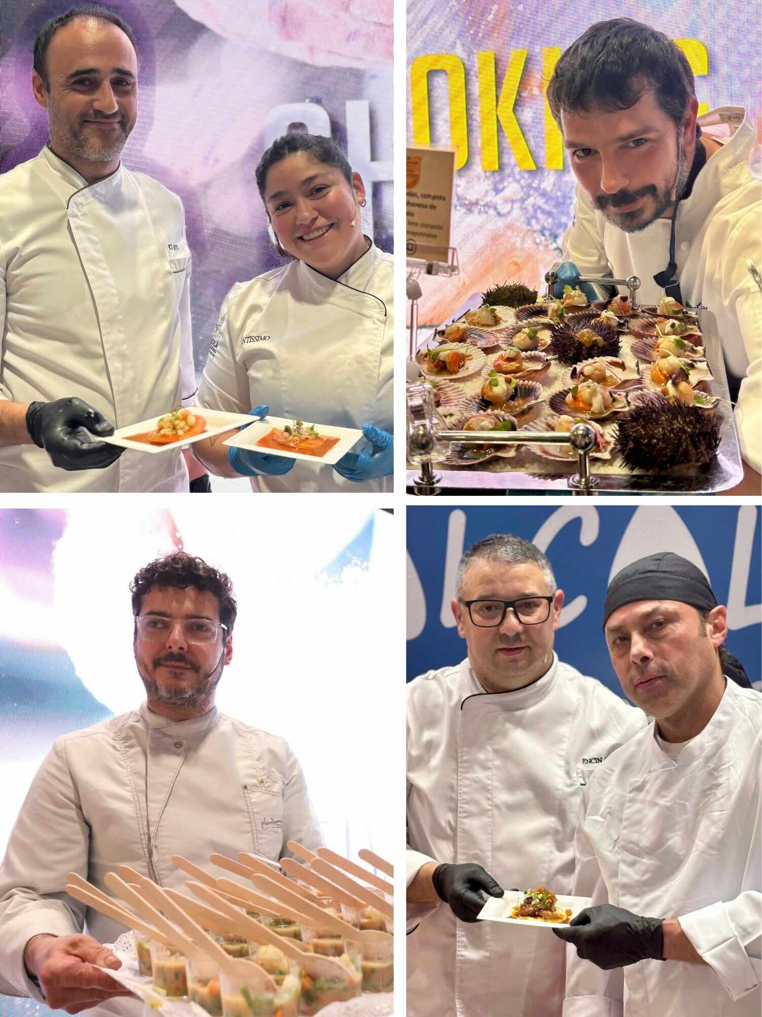 Los restaurantes Ki-Jote, Santissimo, Santo Tomás del Parador de Alcalá, Plademunt y Encín Golf llevaron la Semana Gastronomica a Fitur